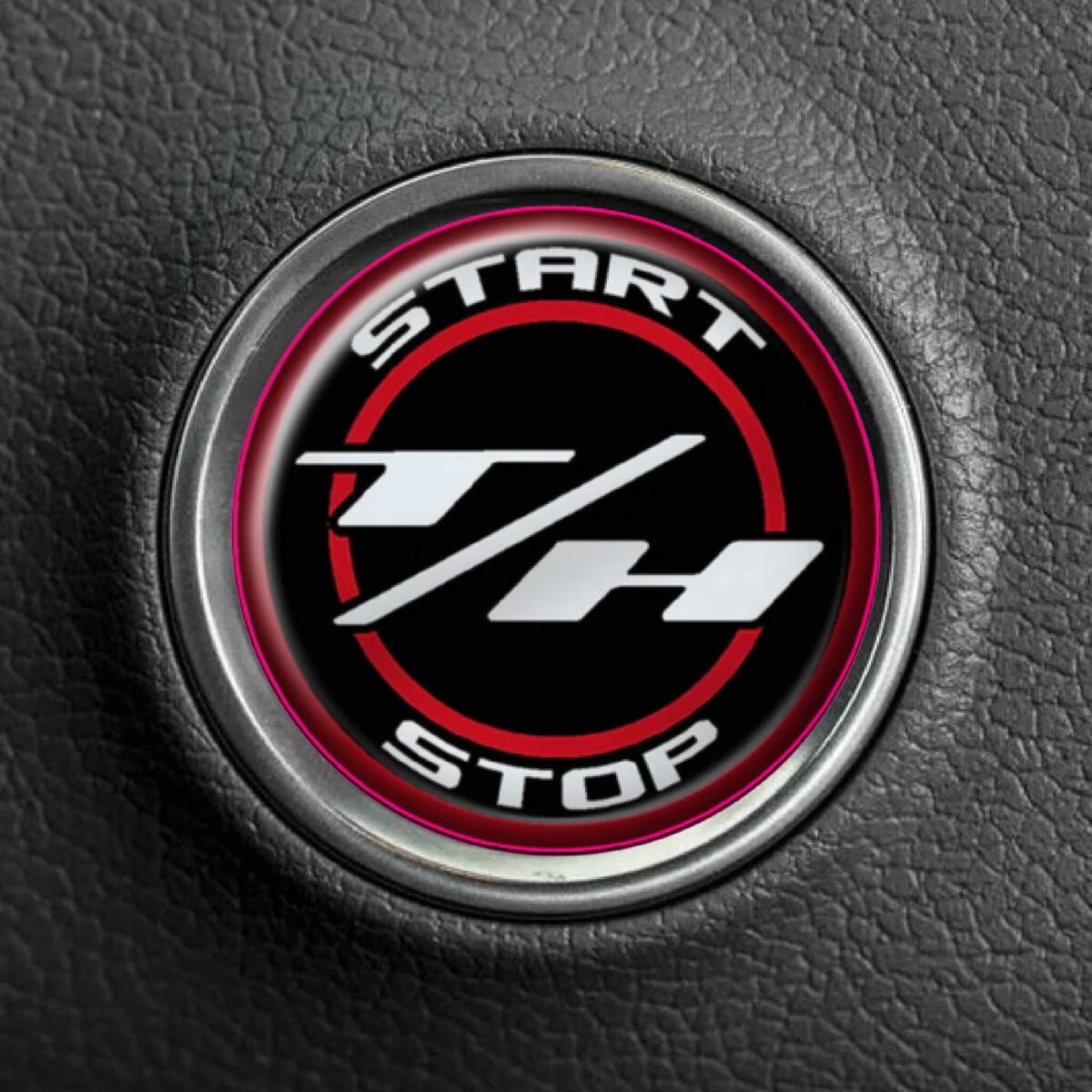 Track Hawk T/H Push To Start Button Overlay