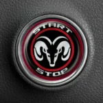 Dodge Ram Push To Start Button Overlay