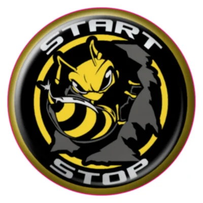 Killer Bee Push To Start Button Overlay