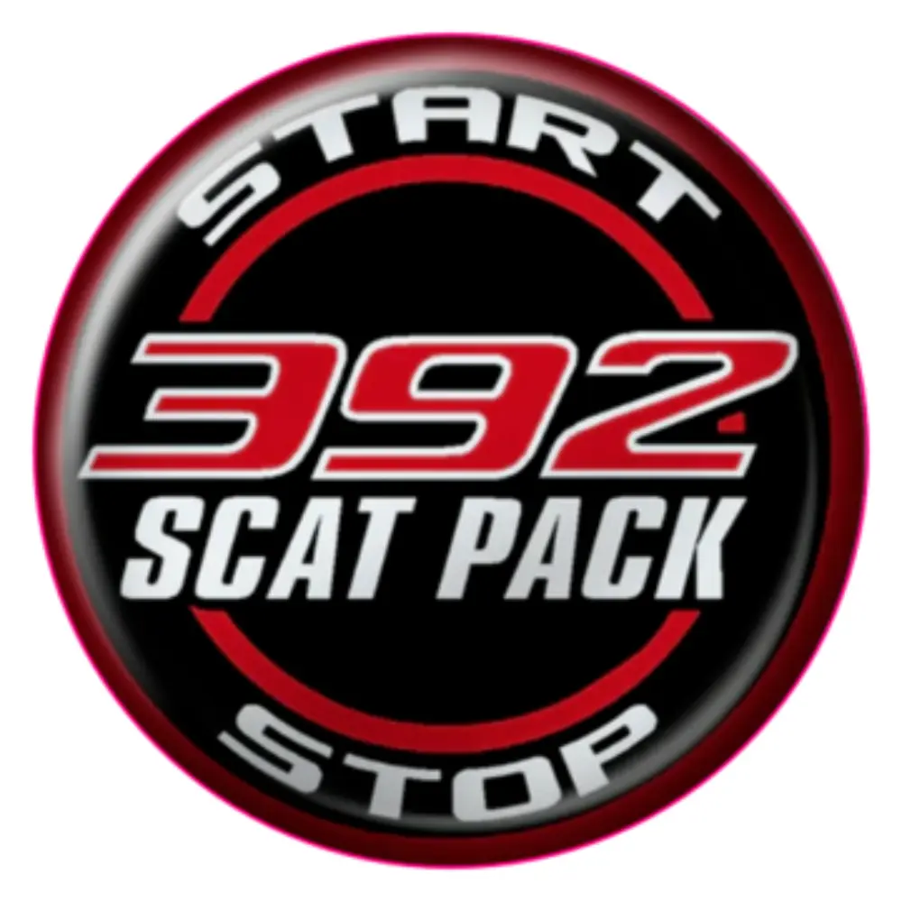 392 Scatpack Push To Start Button Overlay