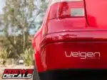 Velgen Wheels Decal