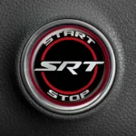 SRT Push To Start Button Overlay Badge