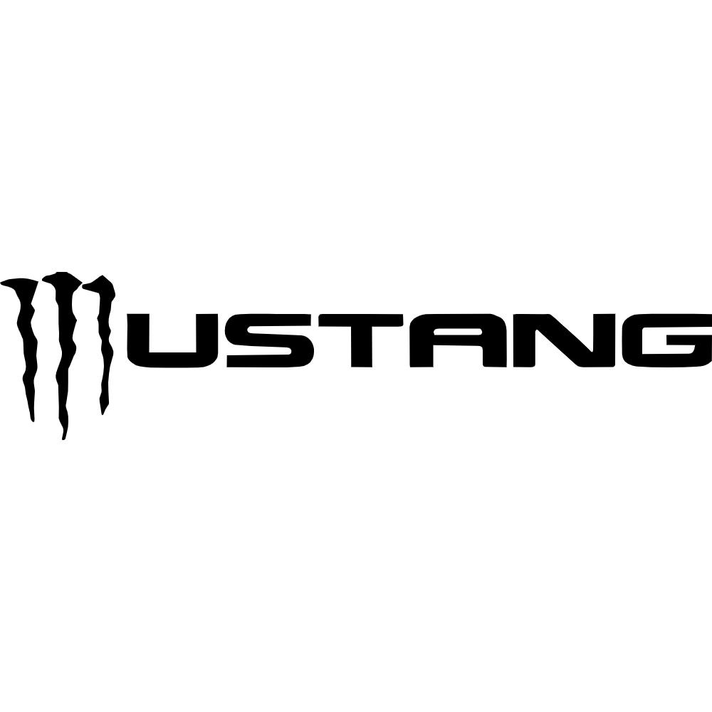 Mustang Monster Energy Decal