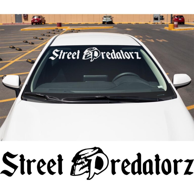 Street Predatorz Windshield Banner
