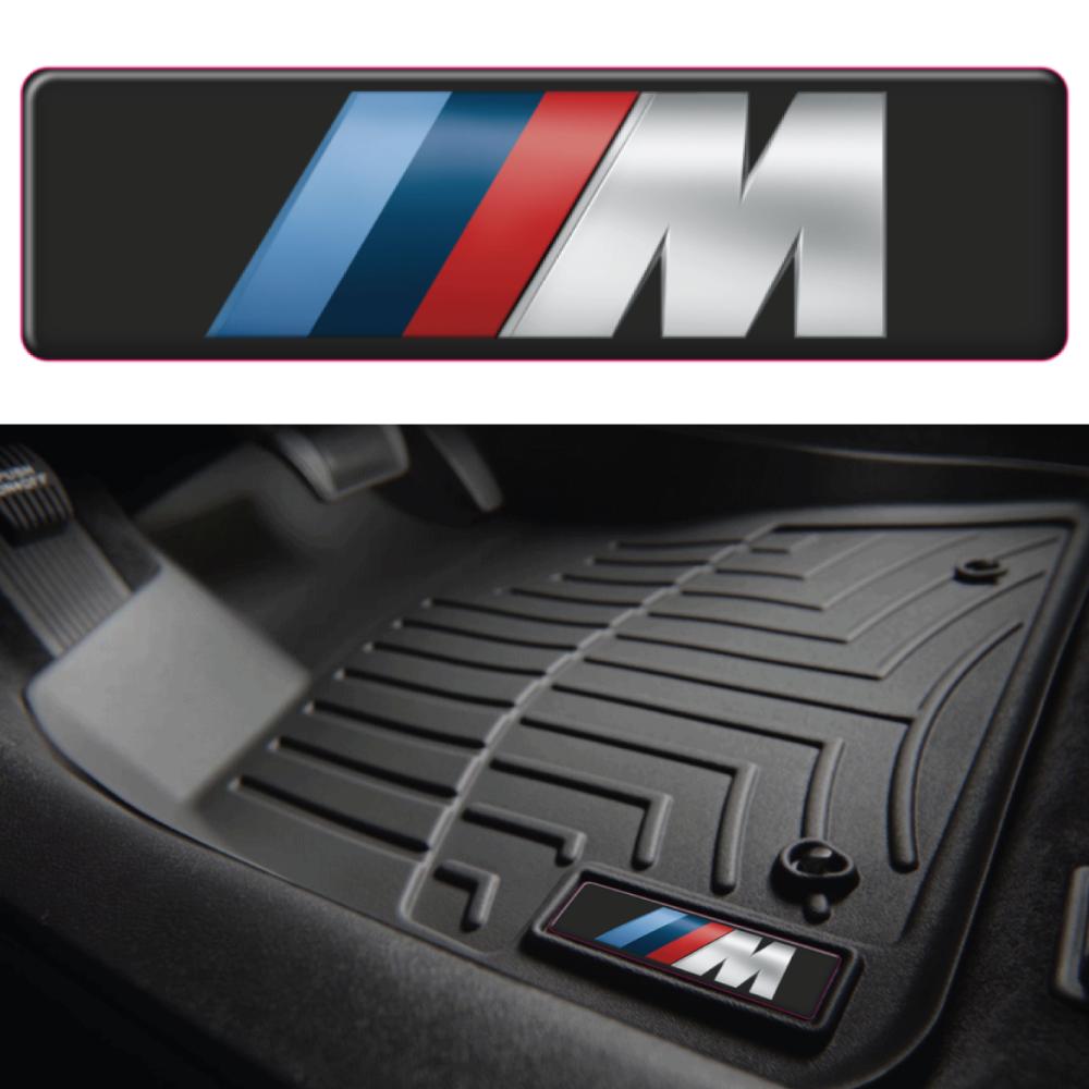 BMW M WeatherTech Floor Mat Badge