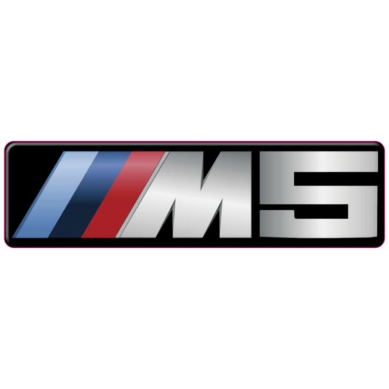 BMW M5 WeatherTech Floor Mat Badge