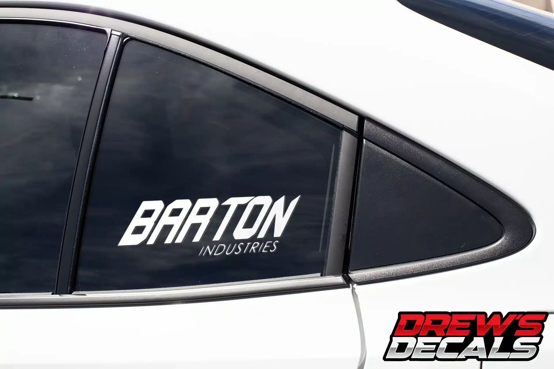 Barton Industries Decal