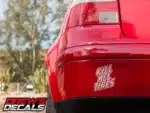 Kill All Tires Hoonigan Decal