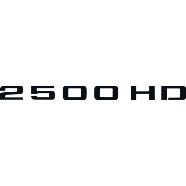 Chevy 2500 HD Decal