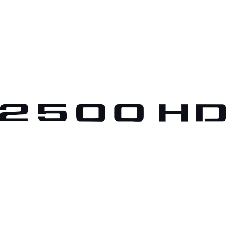 Chevy 2500 HD Decal