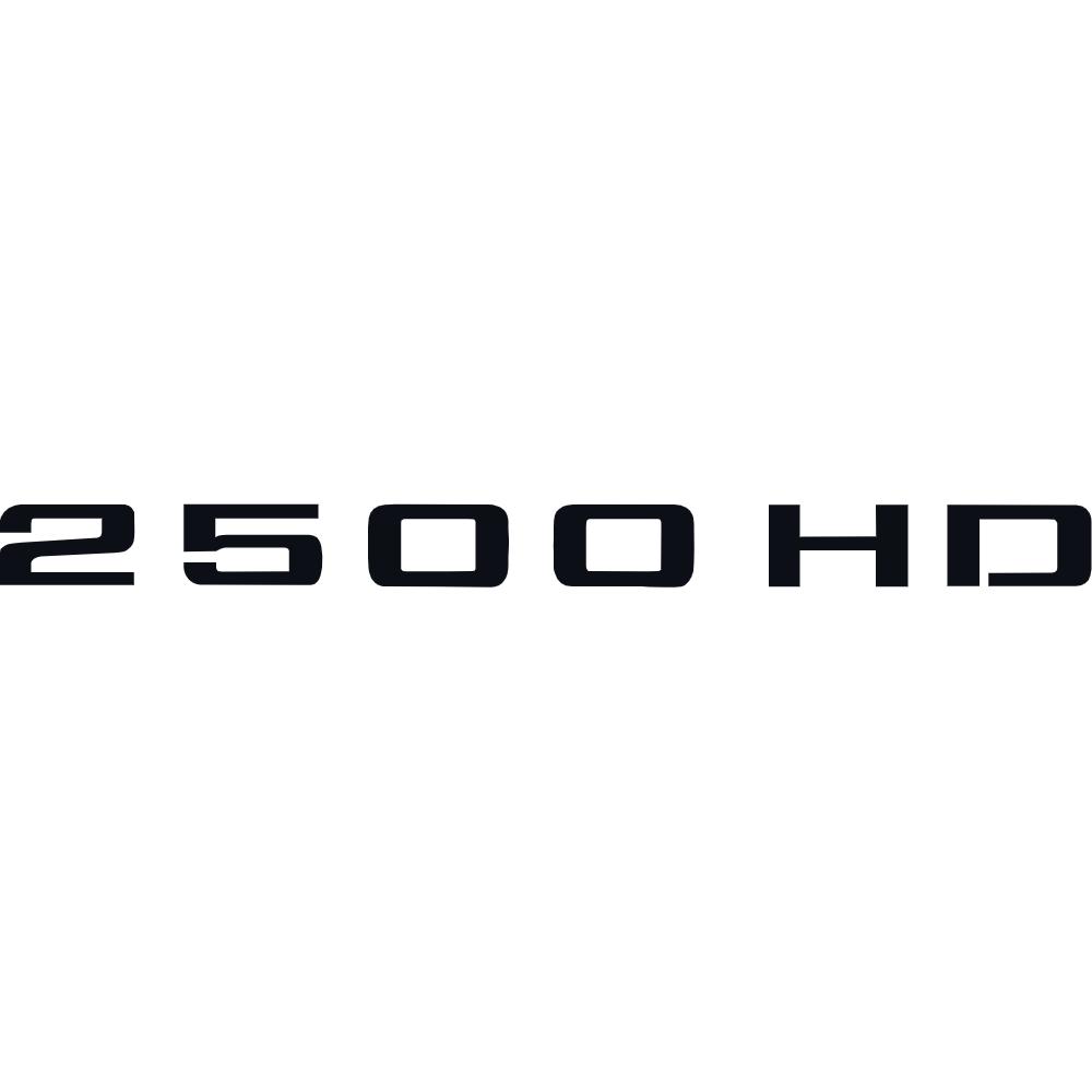 Chevy 2500 HD Decal