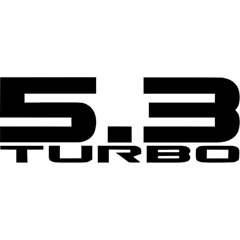 5.3 Turbo Chevy Decal