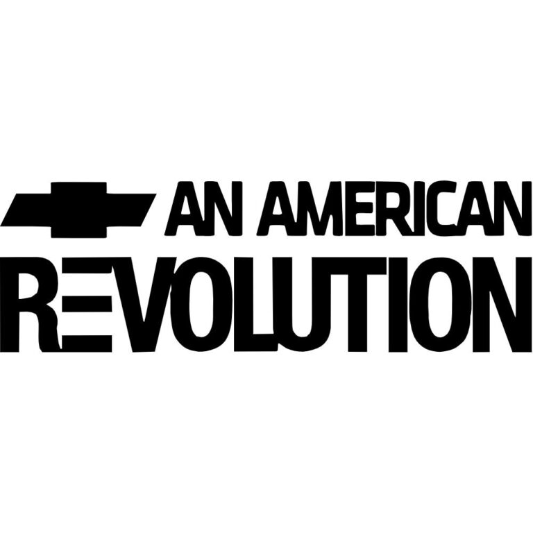 Chevy an American Revolution Decal