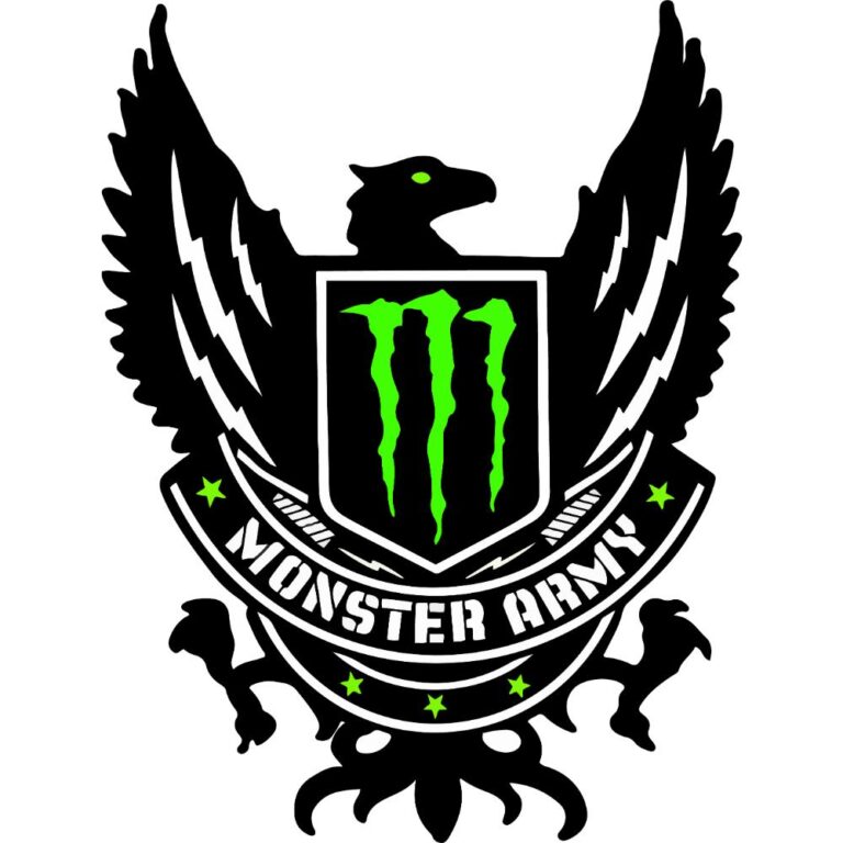 Monster Energy Army Decal