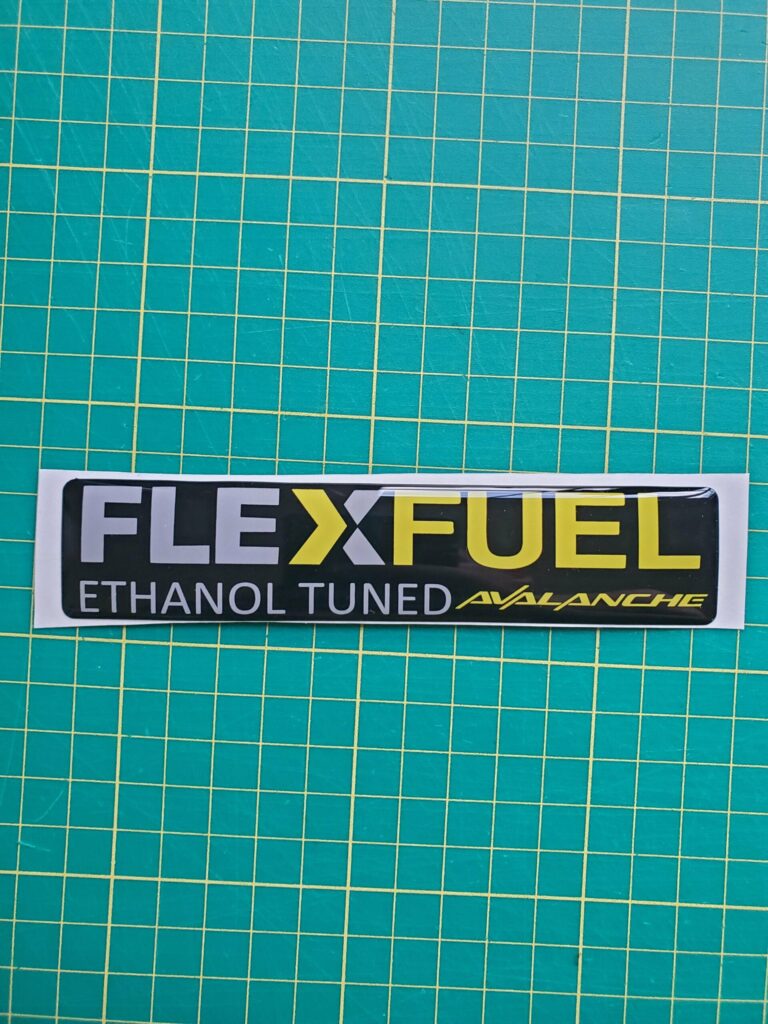 Chevy Avalanche Flex Fuel Badge