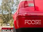 Foose Wheels Decal