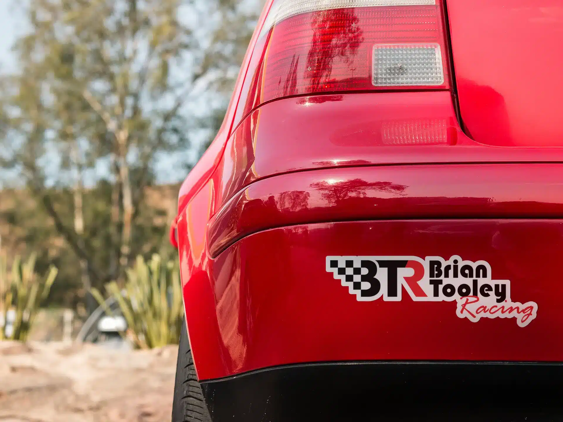 BTR Brian Tooley Racing Decal