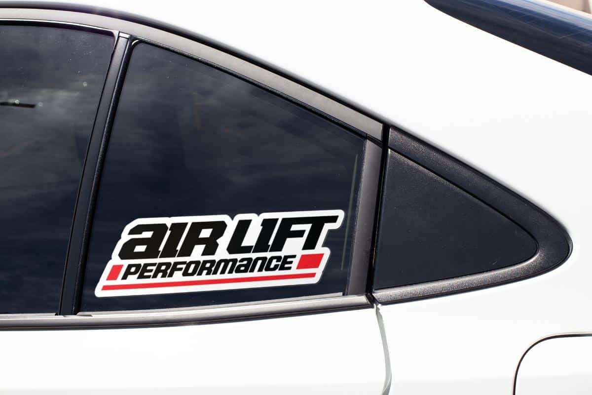 Air Lift Performance Decal sticker