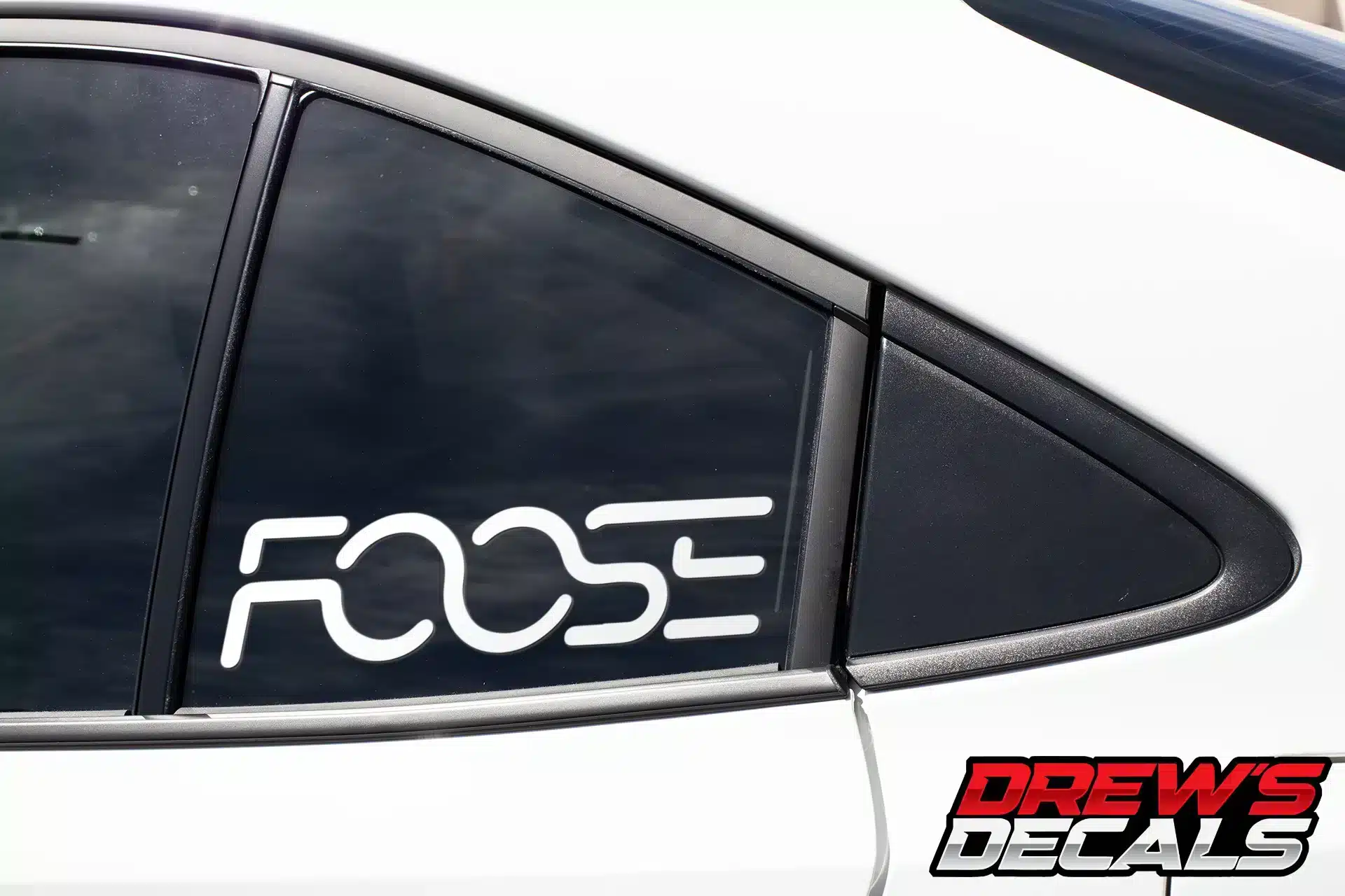 Foose Wheels Decal
