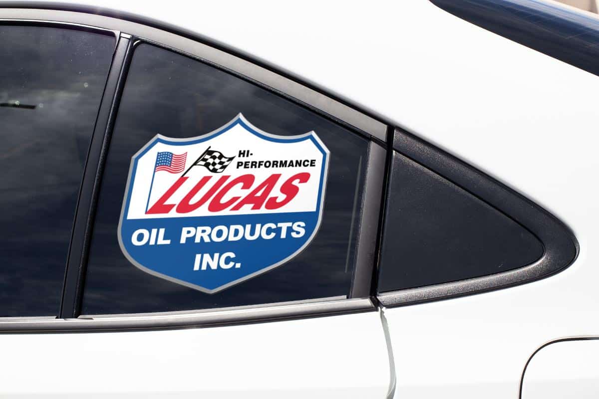 Lucas Oil Decal sticker