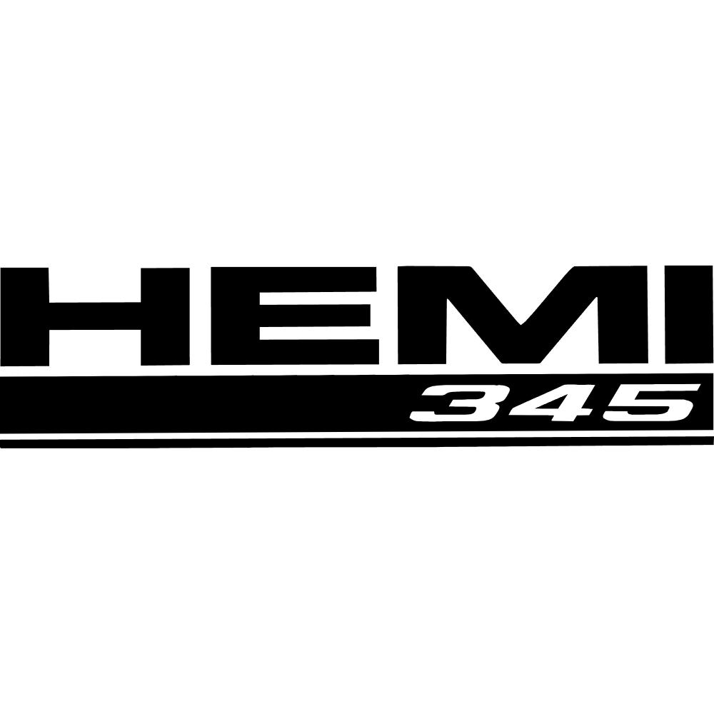 Hemi 345 Decal