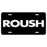 Roush Aluminum License Plate