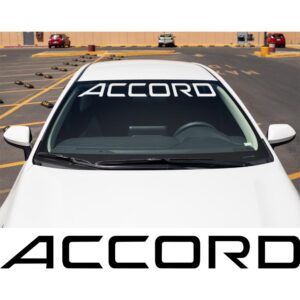 Honda Accord Windshield Banner