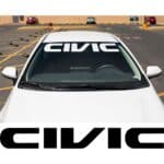 Honda Civic Windshield Banner