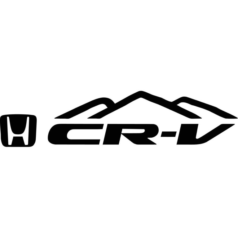 Honda CR-V Mountain Decal