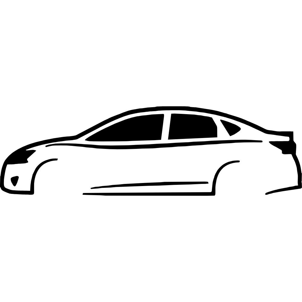Nissan Sentra SR 7th Gen Silhouette Decal