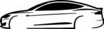 Tesla Model S - 1st Gen Silhouette Decal