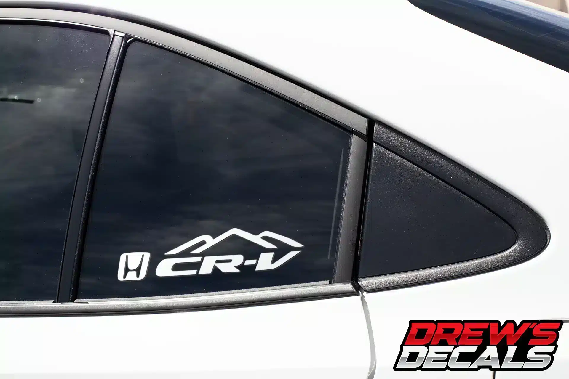 Honda CR-V Mountain Decal