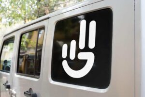 Jeep Wave Decal Sticker