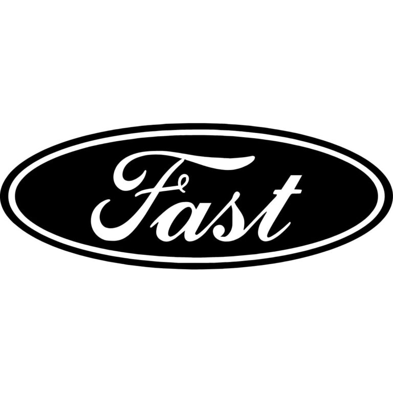 Fast Ford Decal