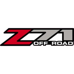 Chevy Z71 Off Road Decal