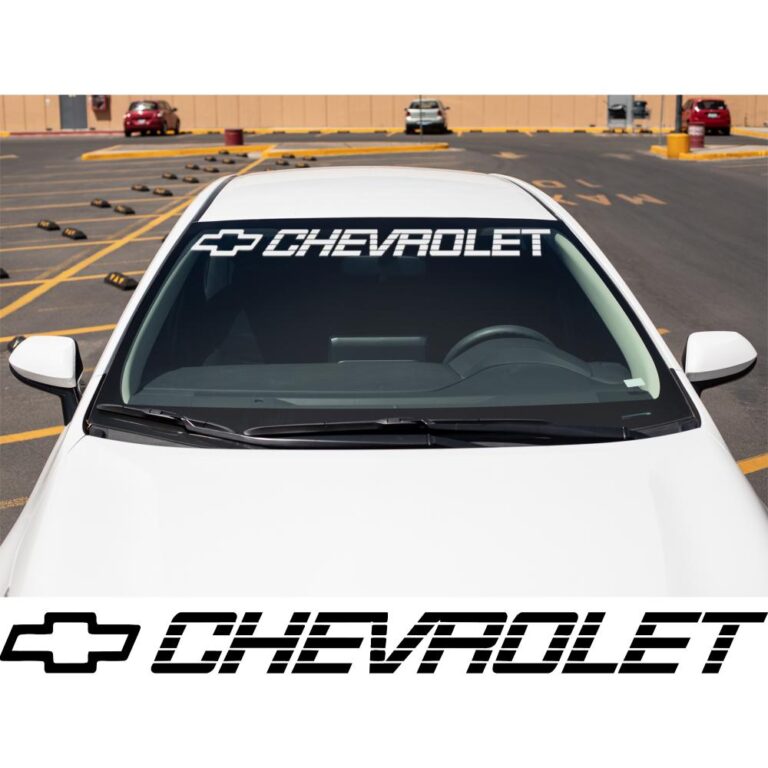 Chevrolet Bowtie Windshield Banner