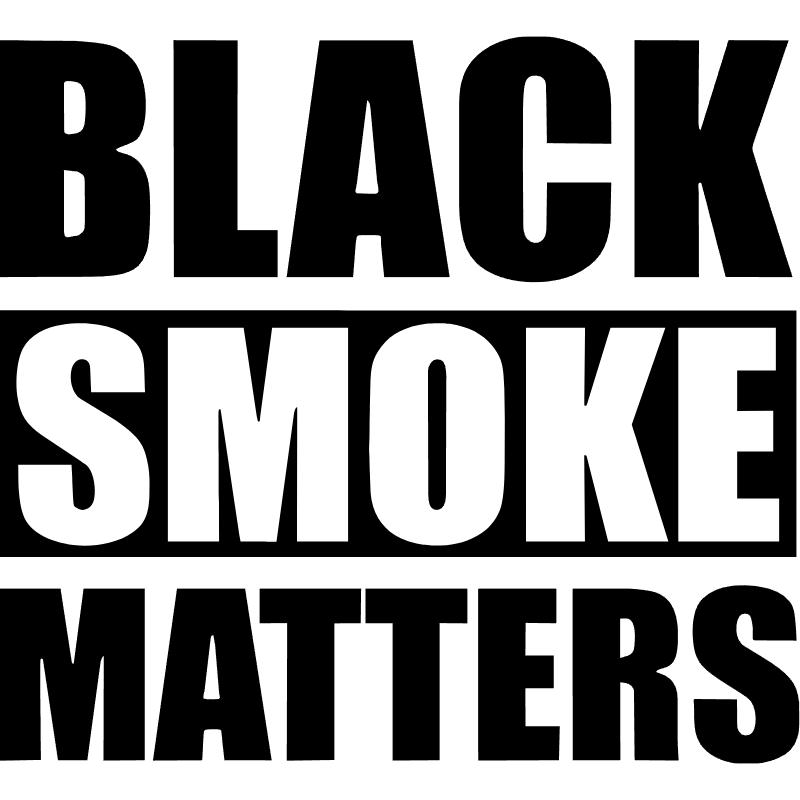 Black Smoke Matters Decal