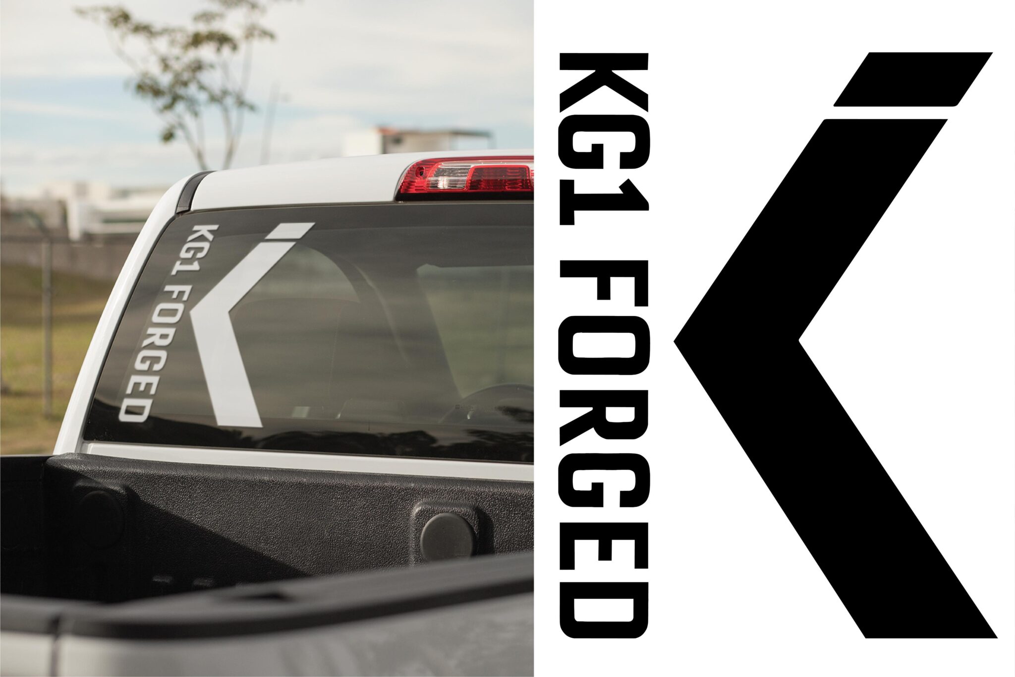 KG1 Forged Wheels Sticker