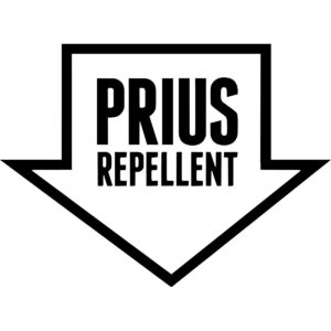 Prius Repellent Decal