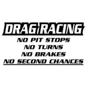 Drag Racing Decal
