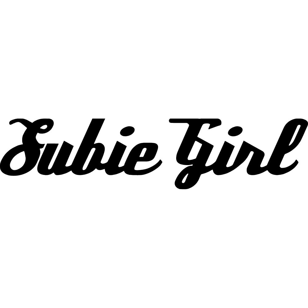 Subie Girl Decal