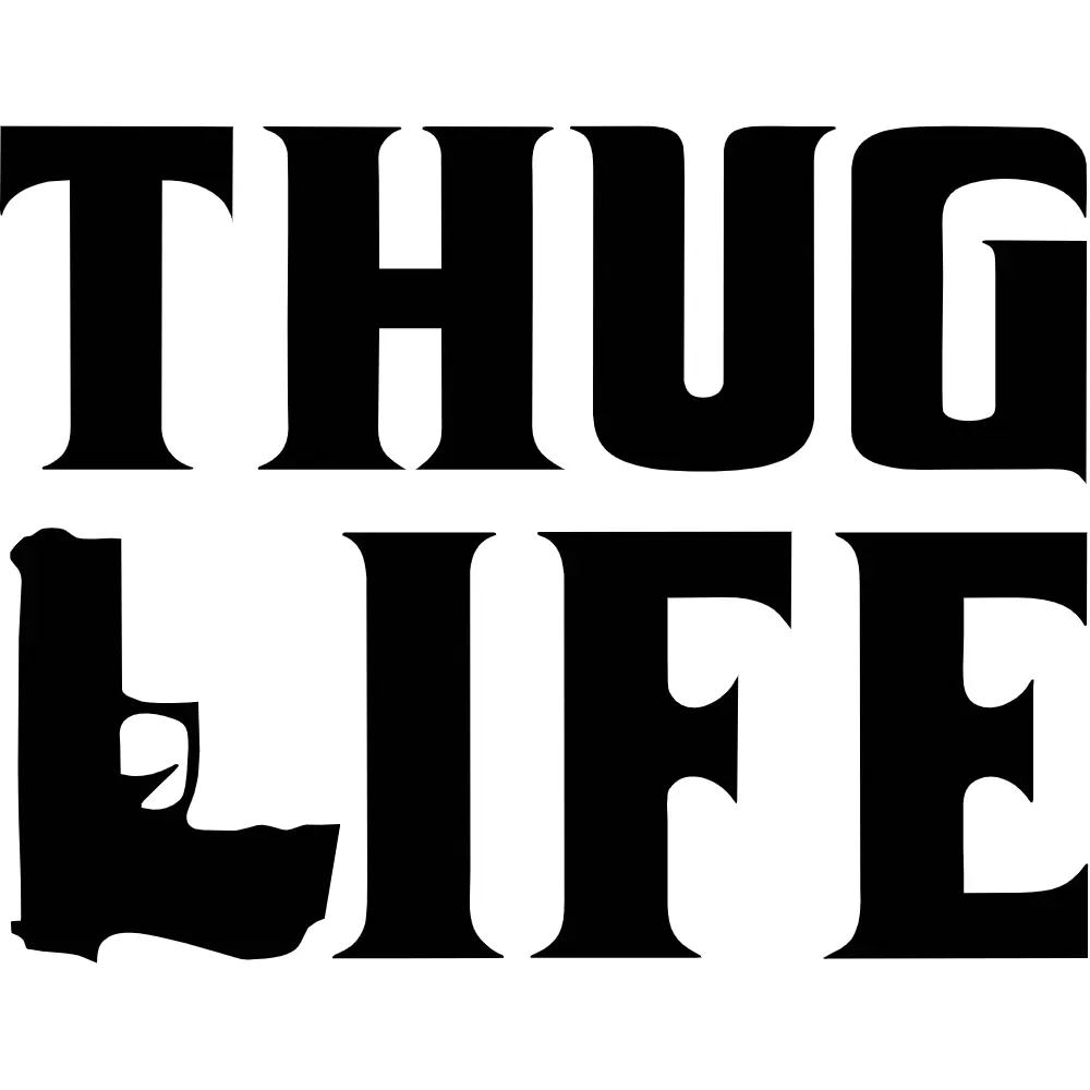 Thug Life Decal