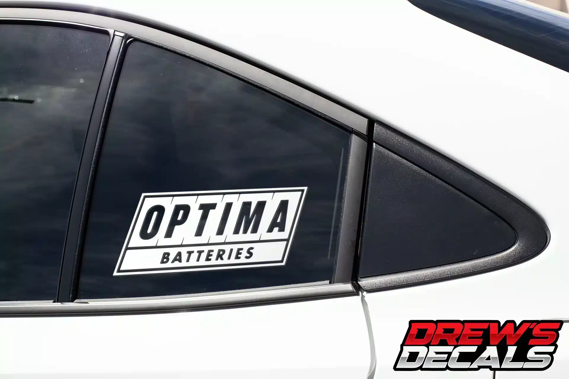 Optima Batteries Decal