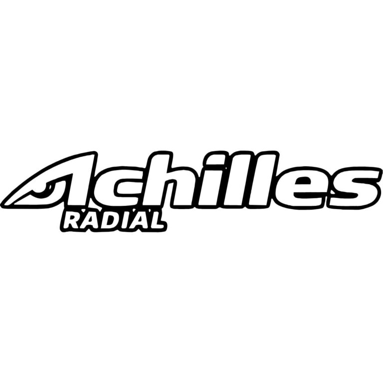 Achilles Radials Outline Decal