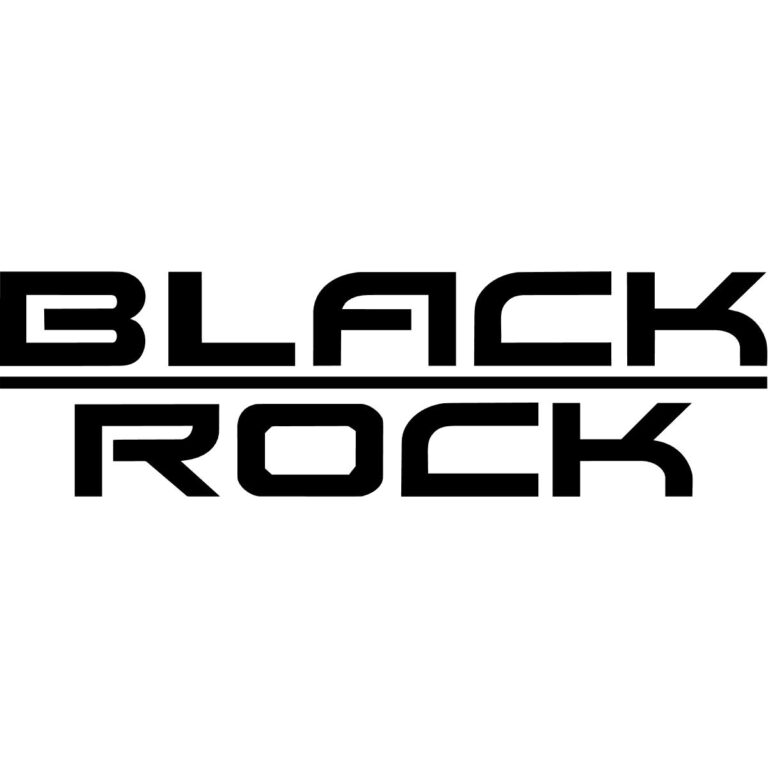 Black Rock Wheels Decal Sticker