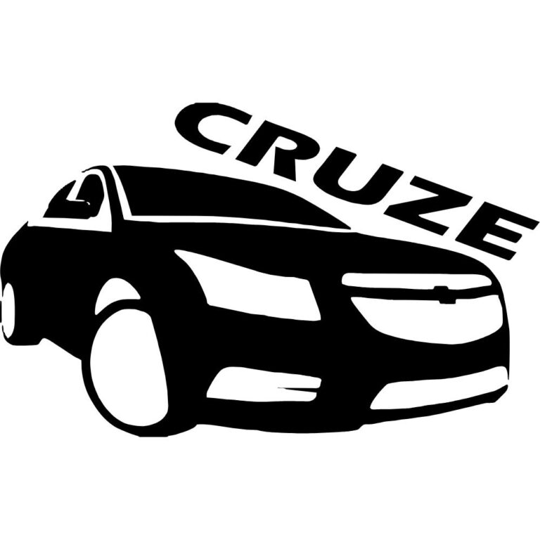 Chevy Cruze Silhouette Decal