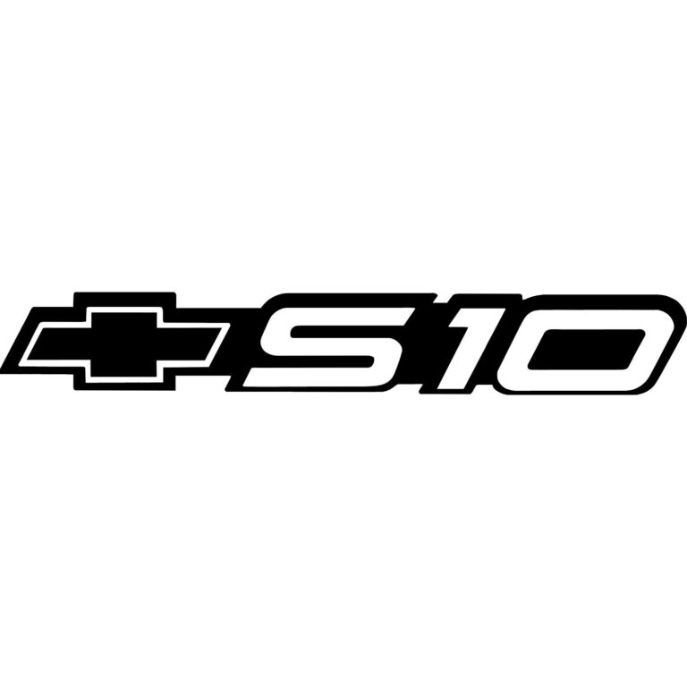 Chevy S10 Decal sticker