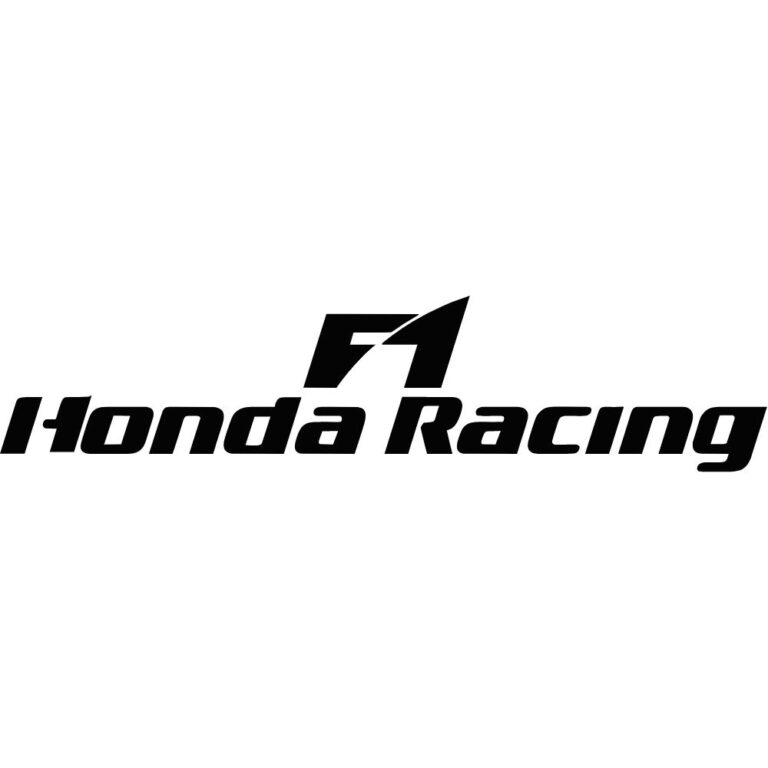 F1 Honda Racing Decal