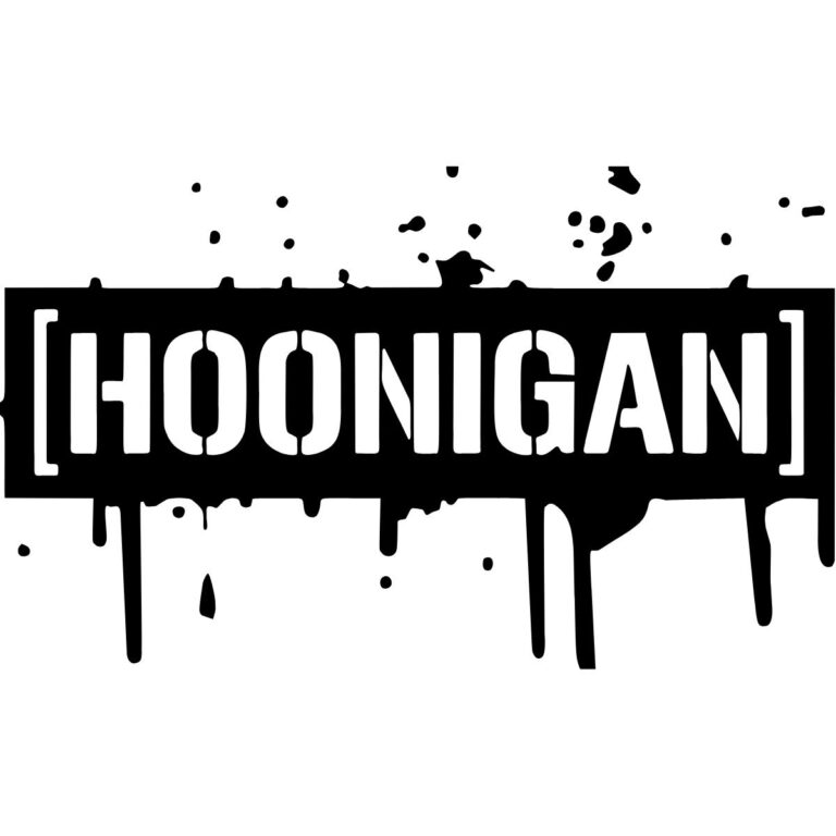 Hoonigan Drip Decal Sticker