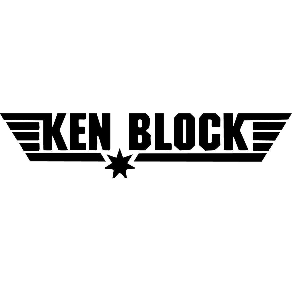 Ken Block Top Gun Decal